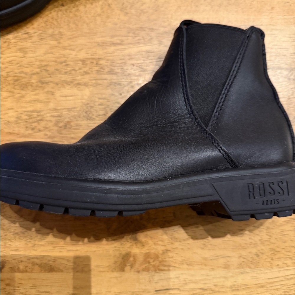 Rossi Women’s Black Leather Boots